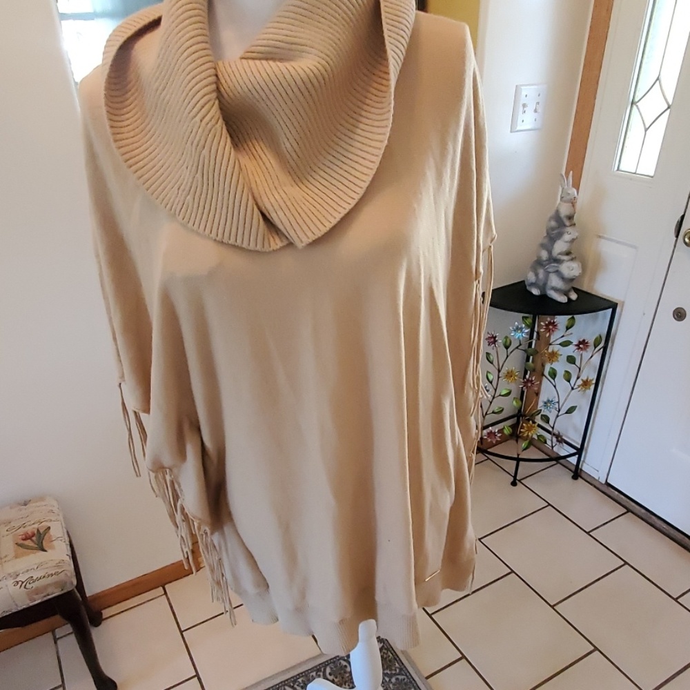 Michael Kors fringed sweater